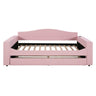 Upholstered Daybed With Storage Armrests, Trundle And Latest Integrated Bluetooth Audio System
