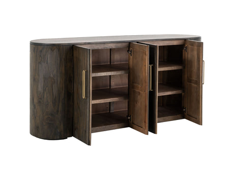Black Balam - 4 Doors Console - Oil Black
