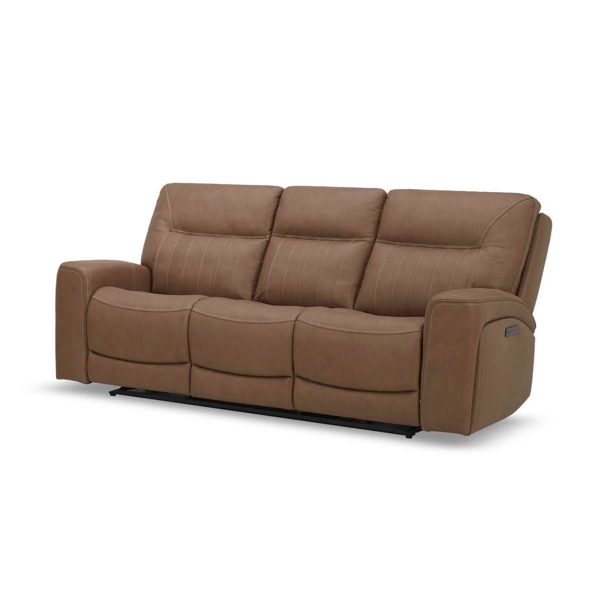 Bennett - Sofa P2 & ZG - Butternut - Butternut Leather