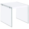 Opal - Rectangular Glass Frame Table