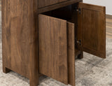 Olimpia - 2 Drawer 4 Door Kitchen Island - Towny Brown