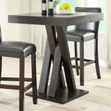 Freda - Double X-Shaped Base Square Table