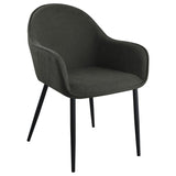 Emma - Fabric Upholstered Dining Arm Chair (Set of 2)