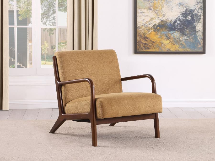 Foster - Upholstered Wood Frame Accent Chair