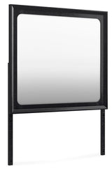 Londer - Black - Bedroom Mirror