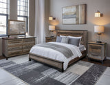 Antique Gray - Dresser - Gray / Brown