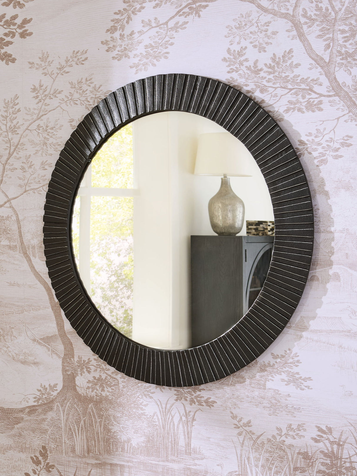 Ozias - Black - Accent Mirror