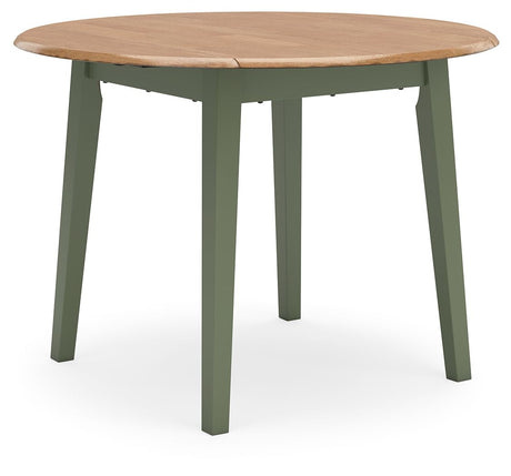Gesthaven - Round Dining Room Drop Leaf Table