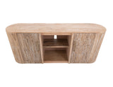 White Balam - TV Stand - Ivory White