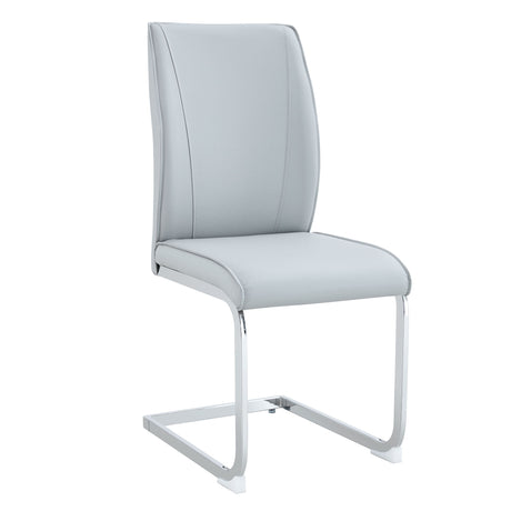 Luxury Simple Arch Chair, High Resilience With Metal Legs