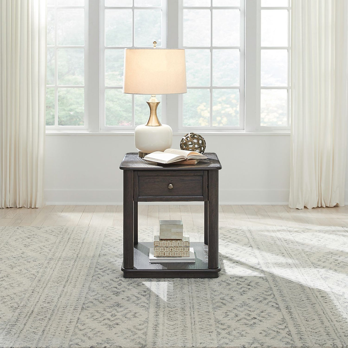 Wallace - End Table - Brown