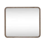 South Bend - Landscape Mirror - Brown