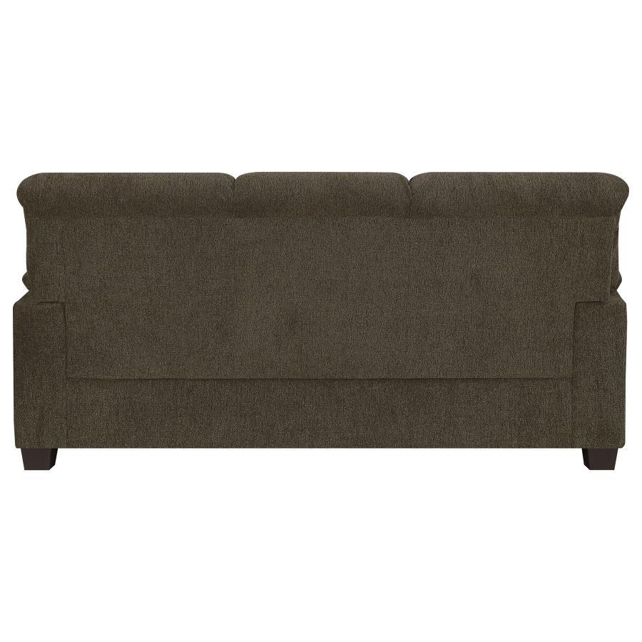 Clementine - Upholstered Padded Arm Sofa Set