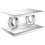 Breena - Mirrored Coffee Table Set