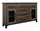Antique Gray - Buffet - Gray / Brown