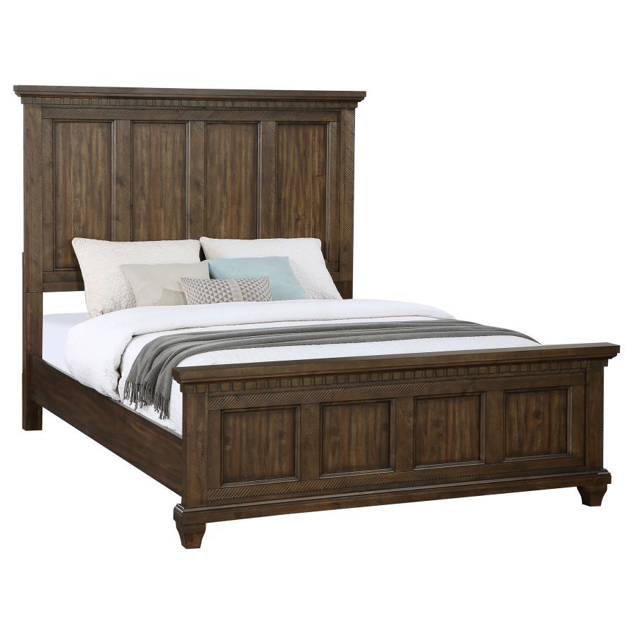 Bennington - Wood Eastern King Panel Bed - Acacia Brown