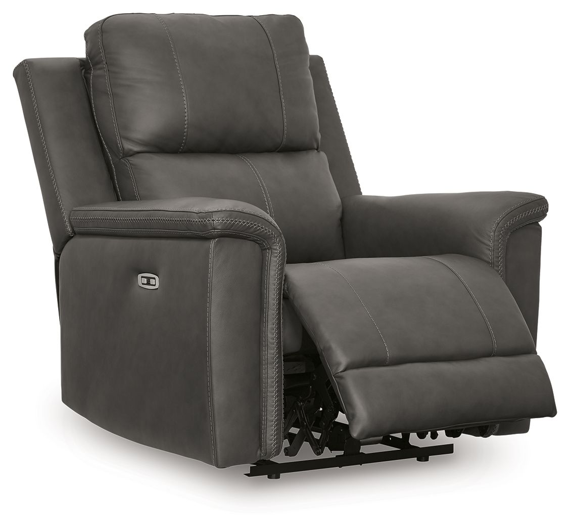 Bleckley - Anchor - Power Recliner With Adjustable Headrest