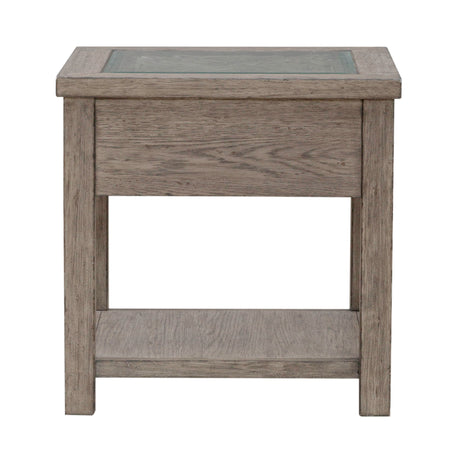 Skyview Lodge - End Table - Light Brown