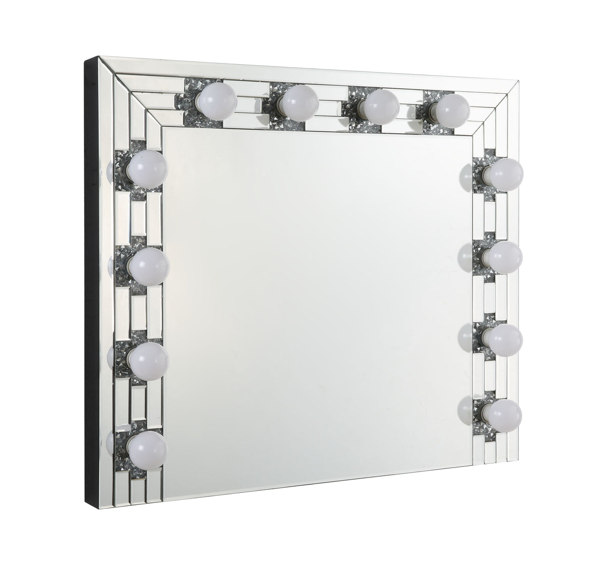 Noralie - Wall Decor - Mirrored & Faux Diamonds