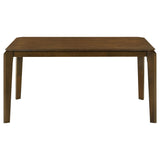 Almonte - Rectangular Wood Dining Table - Dark Brown