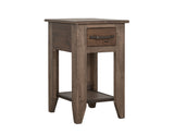 Natural Teca - Chairside Table - Brown