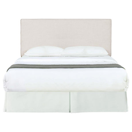Kosmo - Upholstered Queen / Full Panel Headboard - Sand