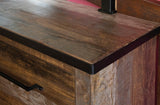 Antique Gray - Dresser - Gray / Brown