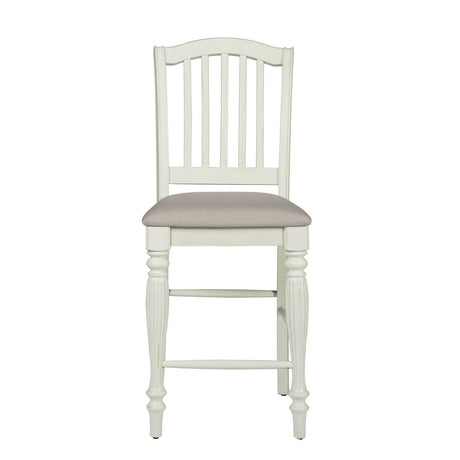 Cumberland Creek - Slat Back Counter Chair (RTA) - Nutmeg / Buttermilk