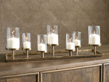 Wallmond - Antique Brass Finish - Candle Holder
