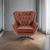 Calvin - Tufted Swivel Chair