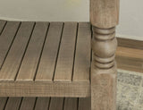 Natural Stone - Sofa Table - Taupe Brown