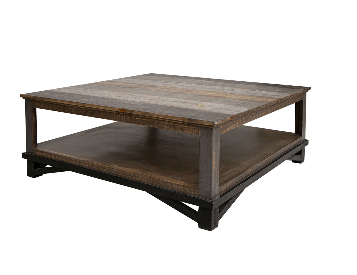 Loft Brown - Cocktail Table - Two Tone Gray / Brown