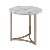 Zaidee - End Table - Sintered Champagne
