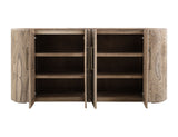 White Balam - 4 Doors Console - Ivory White