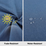 Outdoor Deep Seat Cushions For Patio Furniture Waterproof Set