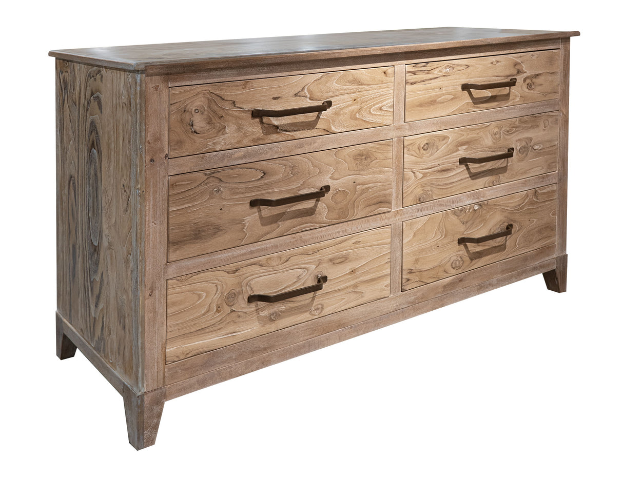 White Teak - Dresser - Ivory White