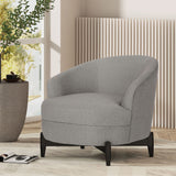 Elegant Barrel Style Club Chair