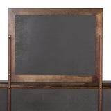 Saddlebrook - Mirror - Dark Brown