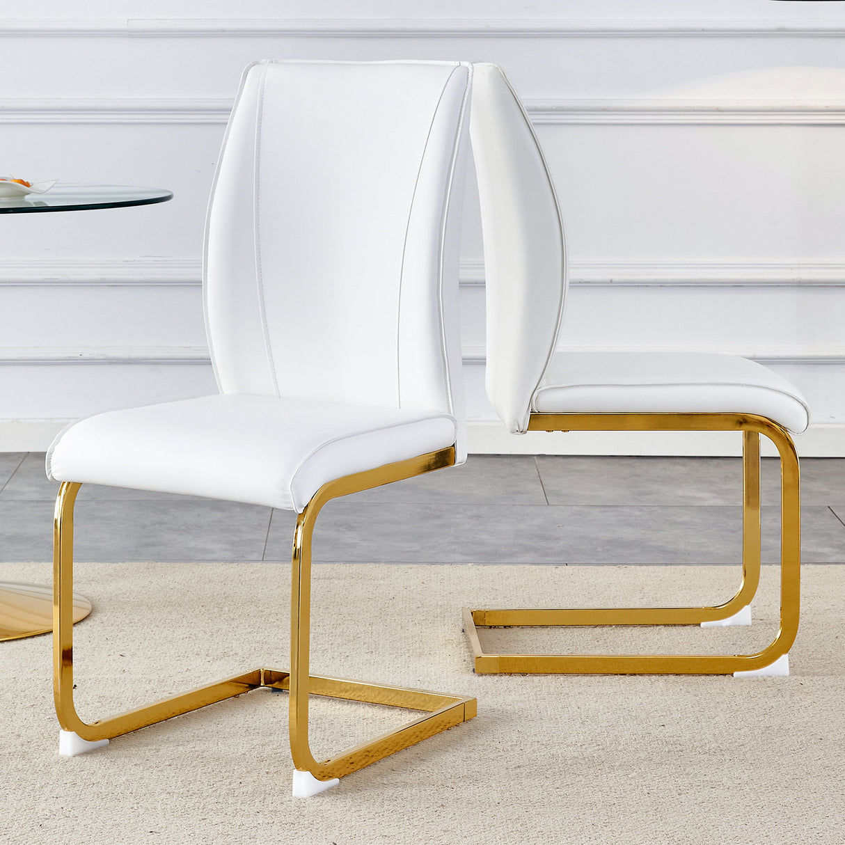 Luxury Simple Arch Chair With Arched Leg