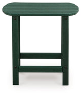 Sundown Shores - Green - Rectangular End Table