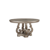 Northville - Dining Table - Antique Silver