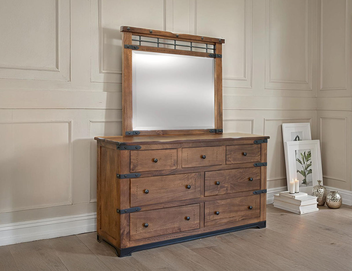 Parota - Mirror - Cinnamon Brown