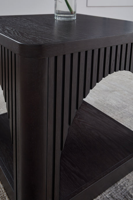 Yellink - Black - Square End Table