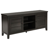 Concord - 2-Door 60" TV Stand Console - Distressed Java