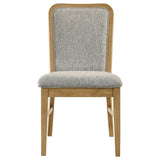 Croyden - Dining Side Chair (Set of 2) - Gray / Weathered Natural