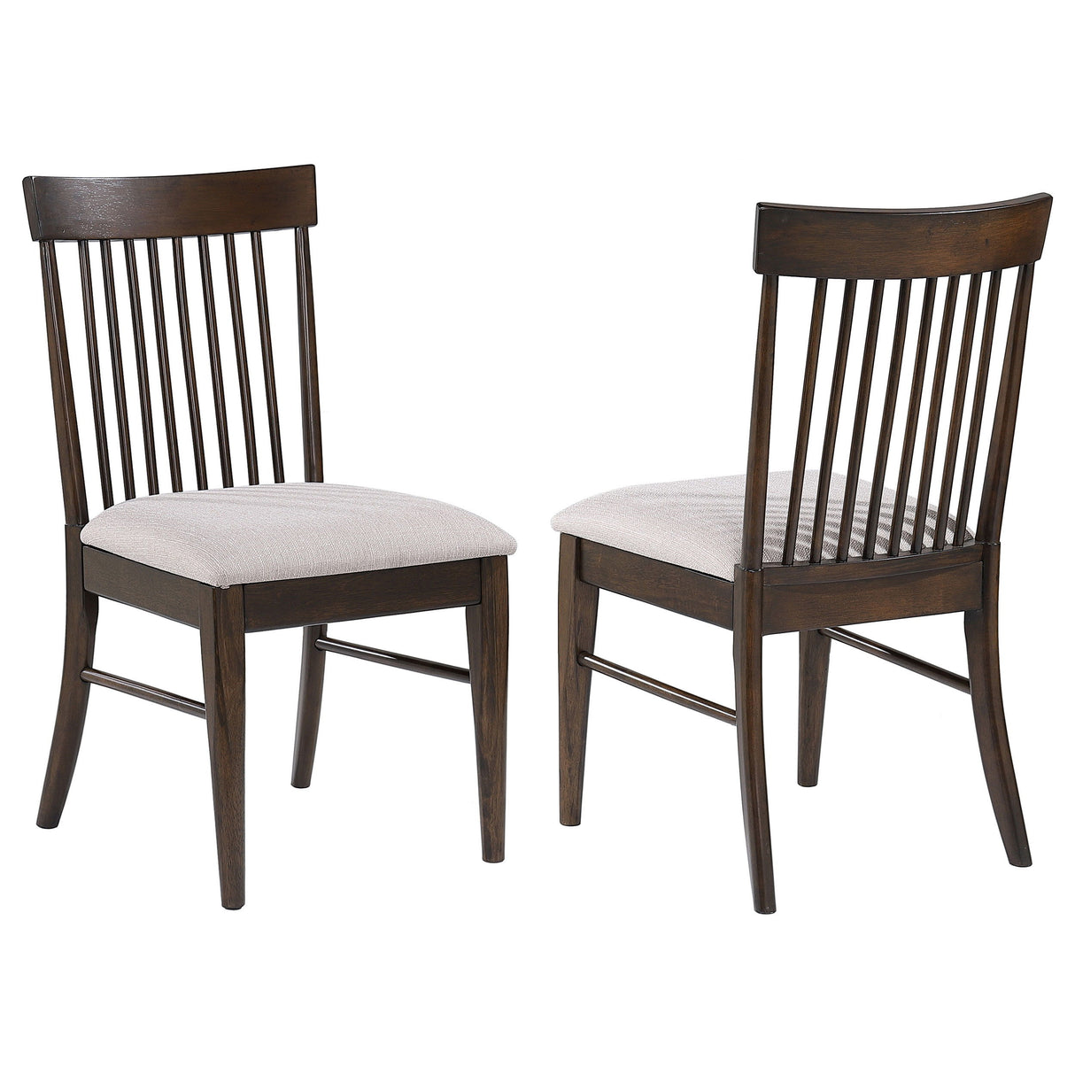 Everton - Wood Dining Side Chair (Set of 2) - Dark Walnut