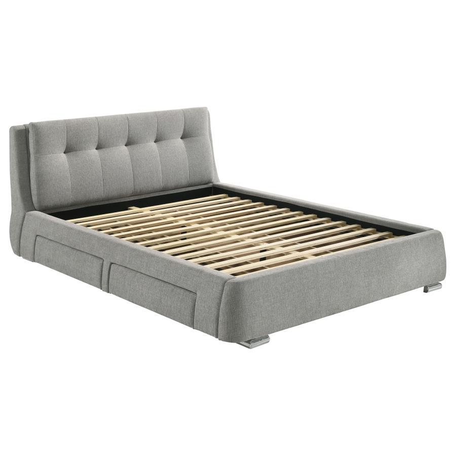 Fenbrook - Tufted Upholstered Storage Bed