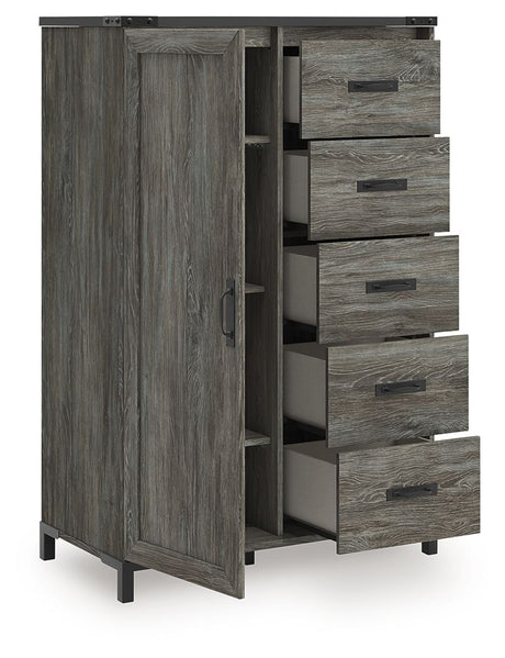Frandern - Gray - Dressing Chest