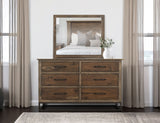 Natural Teca - Mirror - Brown
