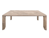 White Teak - Table - Ivory White